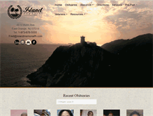 Tablet Screenshot of islandmemorialfh.com